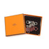 HERMES BAG CHARM AMULETTES 5 BORDEAUX VEAU BARENIA PALLADIUM HARDWARE 90343458