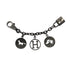 HERMES BAG CHARM AMULET 4 RUTHENIUM ACCESSORY 90321180