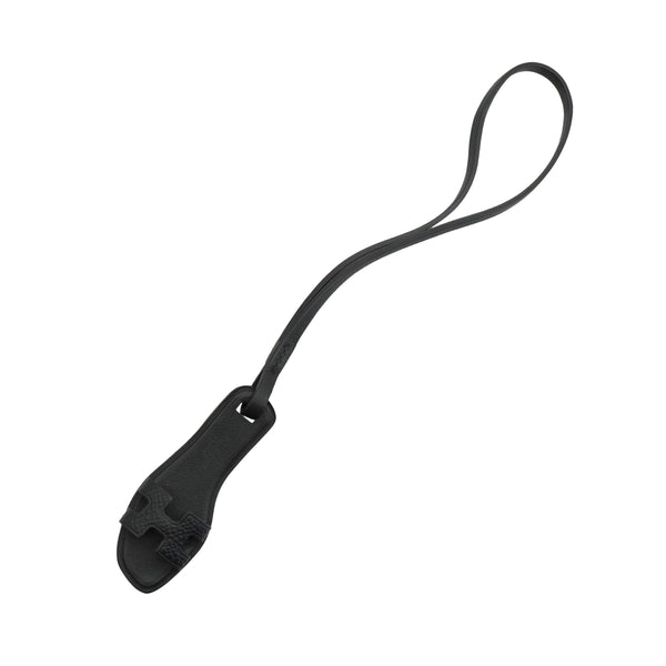 HERMES BAG CHARM ORAN NANO BLACK VEAU BUTLER VEAU EPSOM VACHE HUNTER 90326756