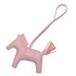 HERMES BAG CHARM RODEO MM ROSE DARLING AGNEAU MILO 2025 K STAMP 90338886