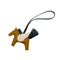 HERMES BAG CHARM RODEO PEGASUS PM CRAIE SESAME BLACK AGNEAU MILO 2025 K STAMP 90327996