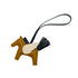 HERMES BAG CHARM RODEO PEGASUS PM CRAIE SESAME BLACK AGNEAU MILO 2025 K STAMP 90327996