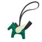 HERMES BAG CHARM RODEO PEGASUS PM VERT MOYEN VERT PEPPERMINT ARDOISE AGNEAU MILO 2026 G STAMP 90339171