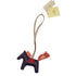 HERMES BAG CHARM RODEO PM RAISIN FRAMINGO AGNEAU MILO 2017 A STAMP 90338888