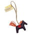 HERMES BAG CHARM RODEO PM RAISIN FRAMINGO AGNEAU MILO 2017 A STAMP 90338888