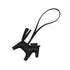 HERMES BAG CHARM RODEO PM SO BLACK AGNEAU MILO 2026 G STAMP 90347855