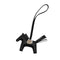 HERMES BAG CHARM RODEO PM TOUCH BLACK HIMALAYA AGNEAU MILO CROCODILE NILOTICUS MAT 2024 W STAMP 90342594