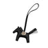 HERMES BAG CHARM RODEO PM TOUCH BLACK HIMALAYA AGNEAU MILO CROCODILE NILOTICUS MAT 2024 W STAMP 90342594