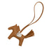 HERMES BAG CHARM RODEO PM TOUCH SESAMI HIMALAYA AGNEAU MILO CROCODILE NILOTICUS MAT 2024 W STAMP 90344393