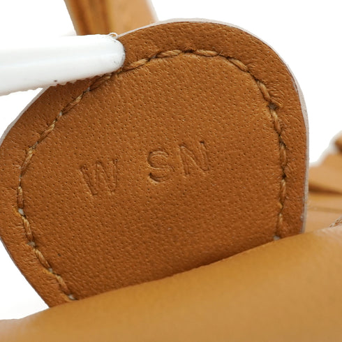 HERMES BAG CHARM RODEO PM TOUCH SESAMI HIMALAYA AGNEAU MILO CROCODILE NILOTICUS MAT 2024 W STAMP 90344393