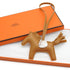 HERMES BAG CHARM RODEO PM TOUCH SESAMI HIMALAYA AGNEAU MILO CROCODILE NILOTICUS MAT 2024 W STAMP 90344393