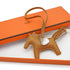 HERMES BAG CHARM RODEO PM TOUCH SESAMI HIMALAYA AGNEAU MILO CROCODILE NILOTICUS MAT 2025 K STAMP 90344392