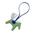 HERMES BAG CHARM RODEO PM VERT CRIQUET BLEU DE MALTE BLUE BRUME 2022 U STAMP AGNEAU MILO 90321765