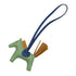 HERMES BAG CHARM RODEO PM VERT CRIQUET BLEU DE MALTE SESAMI AGNEAU MILO 2022 U STAMP 90312944