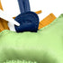 HERMES BAG CHARM RODEO PM VERT CRIQUET BLEU DE MALTE SESAMI AGNEAU MILO 2022 U STAMP 90313675
