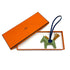 HERMES BAG CHARM RODEO PM VERT CRIQUET BLEU DE MALTE SESAMI AGNEAU MILO 2022 U STAMP 90313675