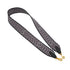 HERMES BANDOULIERE SANGLES ZIGZAG 50MM SHOULDER STRAP BLACK WHITE DEEP BLUE TOILE SWIFT 90334876