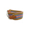 HERMES BANDOULIERE SANGLES CAVAL 50MM SHOULDER STRAP JAUNE AMBRE ROSE ETE GOLD TOILE SWIFT 2018 C 90339669
