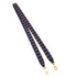 HERMES BANDOULIERE SANGLES QUADRILLE MAXI 25MM SHOULDER STRAP BISCUIT ROUGE H BLEU BILLARD GOLD HARDWARE 90339169