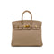 HERMES BIRKIN 25 ARGILE VEAU SWIFT HAND BAG 2016 X STAMP GOLD HARDWARE 90331662