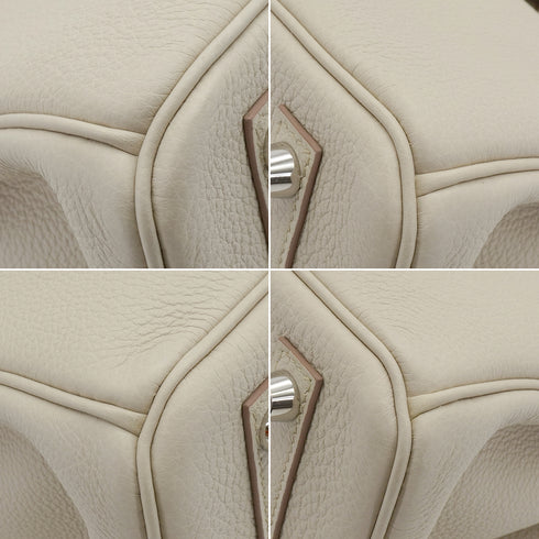HERMES BIRKIN 25 BETON TOGO HAND BAG 2025 K STAMP PALLADIUM HARDWARE 90340493