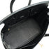 HERMES BIRKIN 25 BLACK CHEVRE HAND BAG 2010 SQUARE N GOLD HARDWARE 90340167