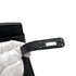 HERMES BIRKIN 25 BLACK TAURILLON CLEMENCE HAND BAG 2010 SQUARE N PALLADIUM HARDWARE 90312935