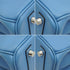 HERMES BIRKIN 25 BLEU PARADIS VEAU SWIFT HAND BAG 2015 T STAMP PALLADIUM HARDWARE 90341426