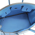 HERMES BIRKIN 25 BLEU PARADIS VEAU SWIFT HAND BAG 2015 T STAMP PALLADIUM HARDWARE 90341426