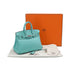 HERMES BIRKIN 25 BLUE ATOLL VEAU SWIFT HAND BAG 2015 T STAMP PALLADIUM HARDWARE 90343018