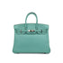 HERMES BIRKIN 25 BLUE ATOLL VEAU SWIFT HAND BAG 2015 T STAMP PALLADIUM HARDWARE 90343018
