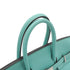 HERMES BIRKIN 25 BLUE ATOLL VEAU SWIFT HAND BAG 2015 T STAMP PALLADIUM HARDWARE 90343018