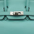 HERMES BIRKIN 25 BLUE ATOLL VEAU SWIFT HAND BAG 2015 T STAMP PALLADIUM HARDWARE 90343018