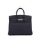 HERMES BIRKIN 25 BLUE NUIT TOGO HAND BAG 2025 K STAMP PALLADIUM HARDWARE 90327143