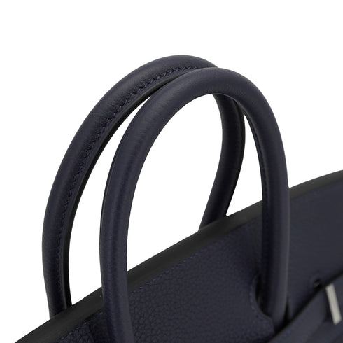 HERMES BIRKIN 25 BLUE NUIT TOGO HAND BAG 2025 K STAMP PALLADIUM HARDWARE 90327143