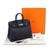 HERMES BIRKIN 25 BLUE NUIT TOGO HAND BAG 2026 G STAMP PALLADIUM HARDWARE 90326666