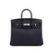 HERMES BIRKIN 25 BLUE NUIT TOGO HAND BAG 2026 G STAMP PALLADIUM HARDWARE 90326666