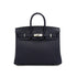 HERMES BIRKIN 25 BLUE NUIT TOGO HAND BAG 2026 G STAMP PALLADIUM HARDWARE 90326666