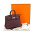 HERMES BIRKIN 25 BORDEAUX TOGO HAND BAG 2017 A STAMP GOLD HARDWARE 90332441