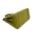 HERMES BIRKIN 25 CHARTREUSE CHEVRE HAND BAG 2004 SQUARE H PALLADIUM HARDWARE 90312929