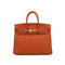HERMES BIRKIN 25 CUIVRE TOGO HAND BAG 2016 X STAMP GOLD HARDWARE 90334124