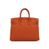 HERMES BIRKIN 25 CUIVRE TOGO HAND BAG 2016 X STAMP GOLD HARDWARE 90334124