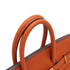 HERMES BIRKIN 25 CUIVRE TOGO HAND BAG 2016 X STAMP GOLD HARDWARE 90334124