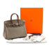 HERMES BIRKIN 25 ETOUPE GRIS CAILLOU GRIZZLY VEAU SWIFT HAND BAG 2023 B STAMP PALLADIUM HARDWARE 90342562