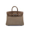 HERMES BIRKIN 25 ETOUPE GRIS CAILLOU GRIZZLY VEAU SWIFT HAND BAG 2023 B STAMP PALLADIUM HARDWARE 90342562