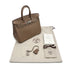 HERMES BIRKIN 25 ETOUPE TOGO HAND BAG 2011 SQUARE O PALLADIUM HARDWARE 90313583