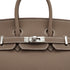 HERMES BIRKIN 25 ETOUPE TOGO HAND BAG 2026 G STAMP PALLADIUM HARDWARE 90327142