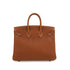 HERMES BIRKIN 25 FAUVE VEAU BARENIA HAND BAG 2026 G STAMP GOLD HARDWARE 90351067