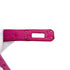 HERMES BIRKIN 25 FUCHSIA OSTRICH HAND BAG 2009 SQUARE M GOLD HARDWARE 90324625