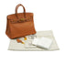 HERMES BIRKIN 25 GOLD SWIFT HAND BAG 2014 SQUARE R GOLD HARDWARE 90350600
